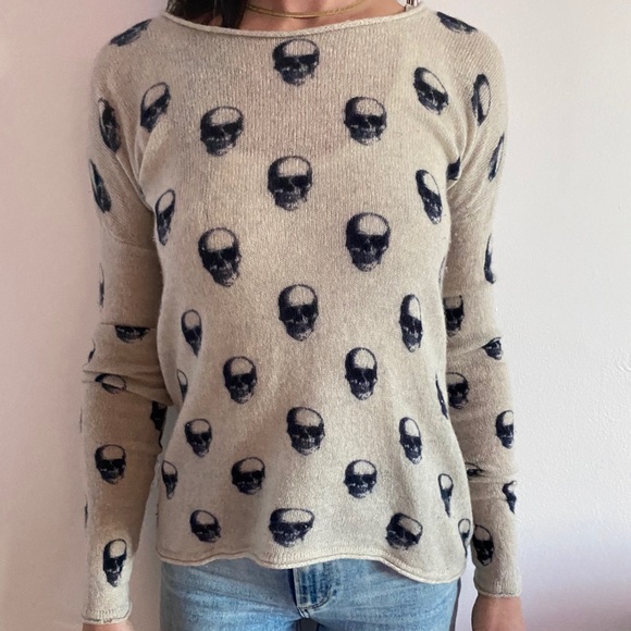 patterned cashmere sweaters